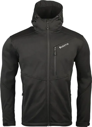 Westin Super Duty Softshell 2.0 Steel Black - Angeljacke, Größe:M