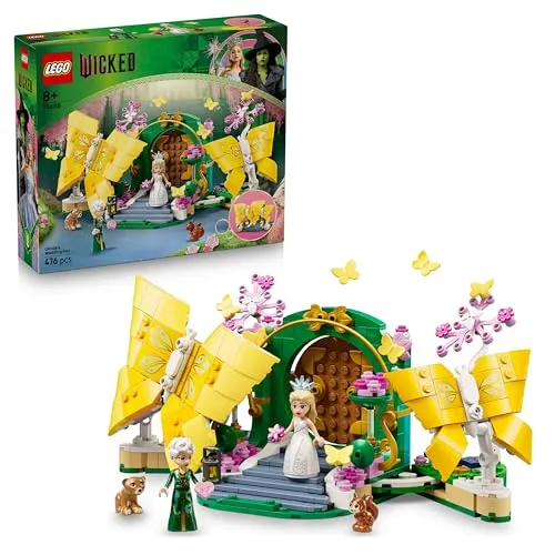 LEGO® WICKED: 75688 Glindas Hochzeitstag - Vollständiges Set - LEGO Set mit 476 Teilen, ideal für kreative Bauprojekte und Fans von WICKED. Perfekt für Kinder ab 8 Jahren und Sammler!