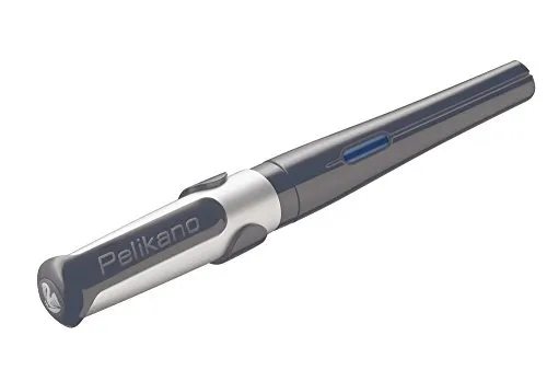 Pelikan Füllhalter Pelikano, in Faltschachtel, Schwarz, L-Feder