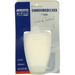 Einnehmebecher m.Griff+2 Deckel 4+12mm 1 St