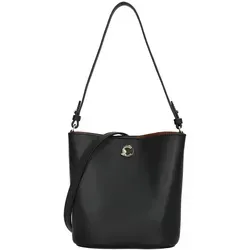 Coccinelle Nikla - Umhängetasche 20 cm (noir/cognac)