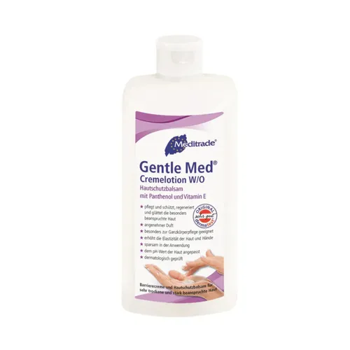 Meditrade® GENTLE MED® Bodylotion 500 ml - Hautpflegemittel: Intensive Regeneration bei spröder Haut, schützt und pflegt mit Panthenol und Vitamin E für eine geschmeidige Haut.
