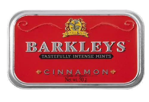 Barkleys Cinnamon  Mint - Zimt - 6 x 50 gr.