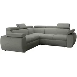 Mirjan24 Ecksofa, Graphit, Textil, Kiefer, L-Form, 260x260 cm, Wohnzimmer, Sofas & Couches, Wohnlandschaften, Ecksofas