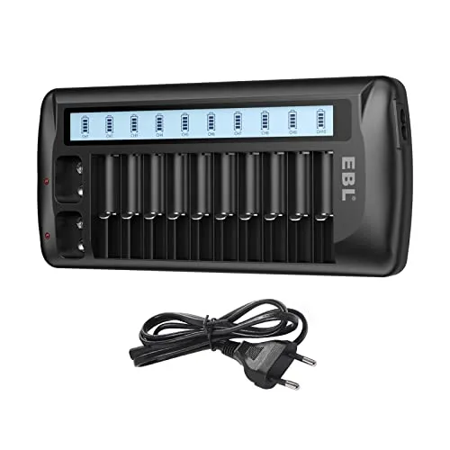 EBL 999 Universal Akkuladegerät für Batterie