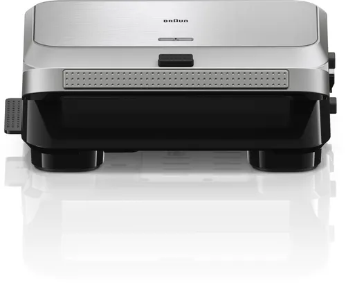 Braun SnackMaker 5 SM5038 - 3in1 Sandwichmaker - Grills - Vielseitiger Sandwichmaker mit austauschbaren Platten für Toast, Waffeln und Grillen, einfach zu reinigen dank spülmaschinenfester Platten und Antihaft-Oberfläche.