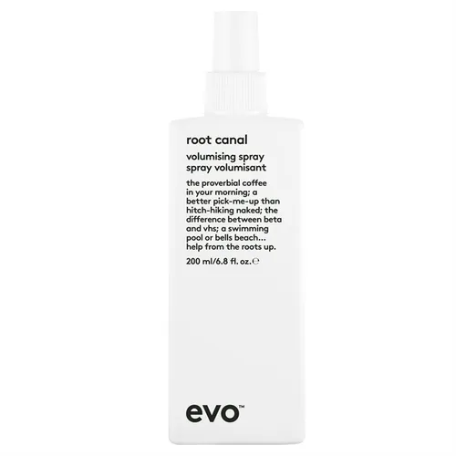 Evo Hair Volume Root Canal Support Spray 200ml - Evo Haarspray für voluminöse Styles, bietet starken Halt und ist ideal für kreatives Styling. Perfekt für jeden Haartyp.
