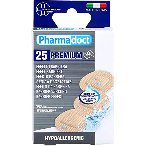 Produktbild BLUTSTILLENDES Pflaster Mull 2,5 cm rund 25 St