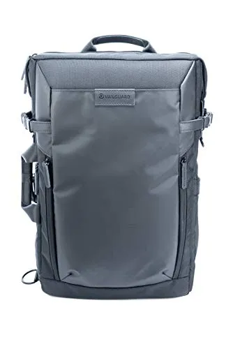 Vanguard Veo Select 49BK - Rucksack für Fotoequipment - Schulranzen mit 2-IN-1 SYSTEM: Wechselt spielend zwischen Rucksack und Schultertasche. Hochwertiges, wasserbeständiges Design und individueller Stauraum für Ihre Fotoausrüstung.