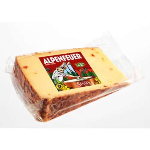 Senner Alpenfeuer mit feurigem Chilimantel Schnittkäse50 %Fett i.Tr. 300 g Stück