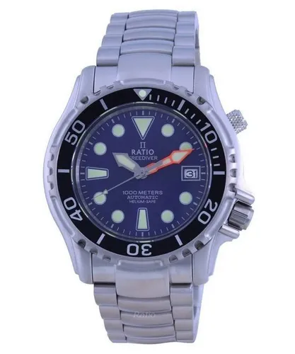 Ratio FreeDiver 1000M Blue Dial Automatisch 1066KE26-33VA-BLU Herrenuhr