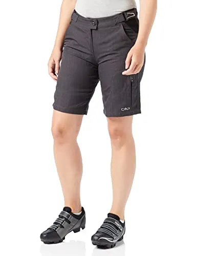 CMP Damen Hose Freebike Bermuda, Nero, 42, 3C96476