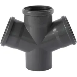 Ostendorf HTsafe HTsafe-Doppelabzweig 175900 DN/OD 110x110x110, 67°