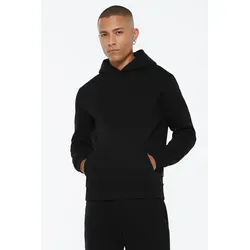 Kapuzensweatshirt HARLEM SOUL, Herren, Gr. XL, schwarz, Material: 65% Baumwolle, 35% Polyester, unifarben, regular fit, Rundhals, eingesetzt Rippbündchen, Sweatshirts, mit weicher Innenseite