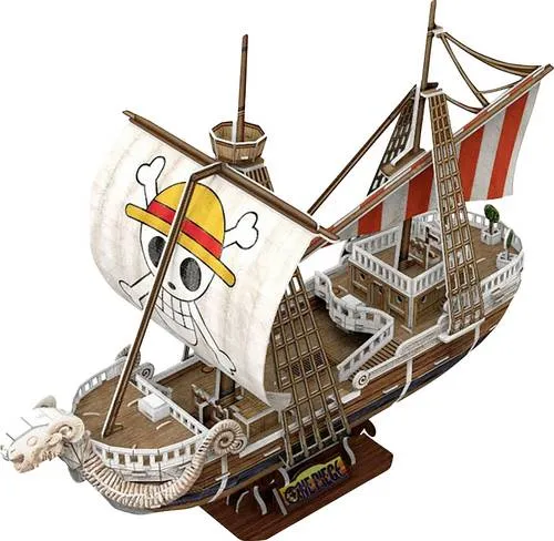 One Piece Flying Lamb / Going Merry 3D-Puzzle - 3D-Puzzle der Flying Lamb aus One Piece, detailreich und ideal für Anfänger sowie erfahrene Puzzlefans. Perfekt als Geschenk und dekoratives Sammlerstück.