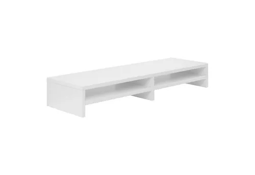 boho office® Schreibtischaufsatz, Monitoraufsatz in Weiß