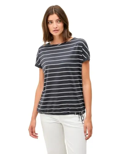 Damen Softes T-Shirt mit Streifen