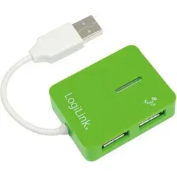 LOGILINK Logilink | USB 2.0 Hub 4-Port - Grün