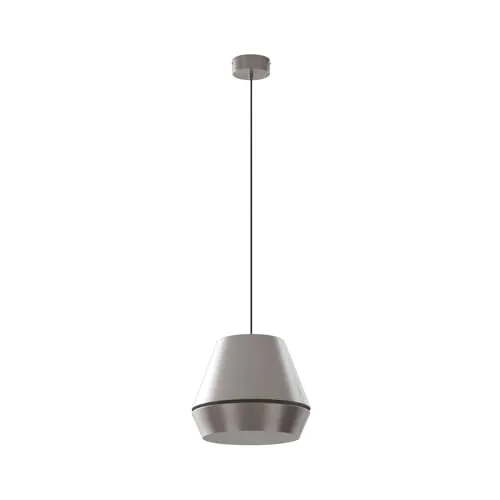 Lucande LED Pendelleuchte 'Mynoria' silbergrau, modern - Moderne LED Pendelleuchte in silbergrau, ideal für Innenräume. Mit warmweißem Licht (3.000 K) und energiesparender Technologie sorgt sie für eine angenehme Atmosphäre.