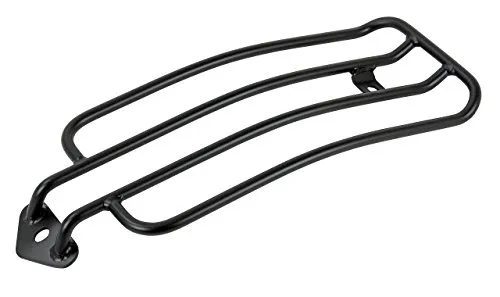 BUFFALO BAG Gepäckträger schwarz passend für Motorräder mit Solo Sitz und Custom Projekte