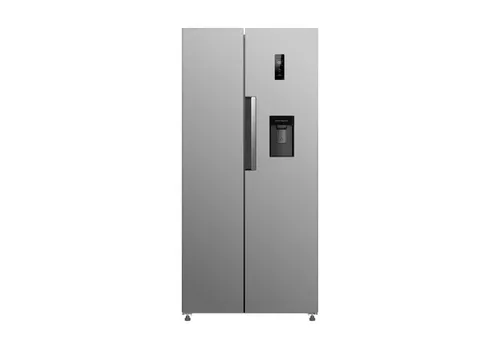 PKM KHSBS495ENFDIX Side by Side Kühlschrank - Kühlschrank mit 444 L, NoFrost Technologie und modernem INOX Design – ideal für große Haushalte und stets optimale Frische!