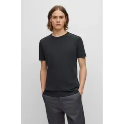 BOSS Orange T-Shirt 'Tokks' in Black, Größe XL - Herren-Shirt aus 100% Baumwolle, lässiger Schnitt mit klassischem Rundhalsausschnitt. Der markante Label-Print sorgt für einen stilvollen Akzent im Alltag.