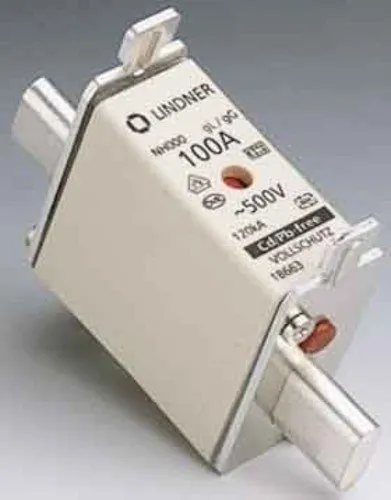 Mersen NH-Zero-Sicherungseinsatz NH2GG50V100 Gr.2, 100A AC500V NH-Sicherungseinsatz 8430399002019