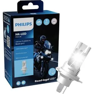 Philips Ultinon Pro6000 BOOST LED X1 für Motorrad