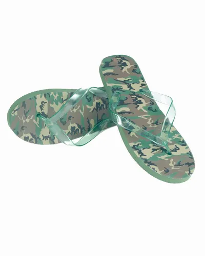 Zehensandale Größe 39/40 Zehentrenner Badeschuhe Army Flecktarn Beach Sandale