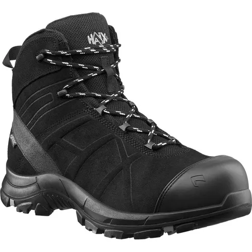 Haix Black Eagle Safety 53 mid - S3 ESD Sicherheitsschuhe - Arbeits- & Schutzkleidung, wasserdicht und hitzebeständig bis 300°C, mit ESD-Zertifizierung und hervorragendem Tragekomfort für Bau und Industrie.