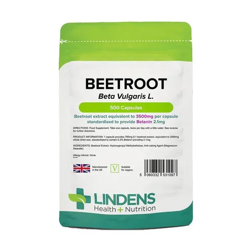 Lindens Beetroot 3500 mg (50 capsules)