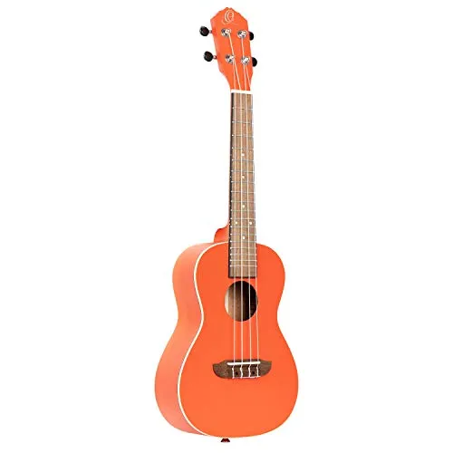 Produktbild Ortega Guitars Konzert Ukulele Akustisch – Earth Series – Okoume, Orange (RUPUKI)