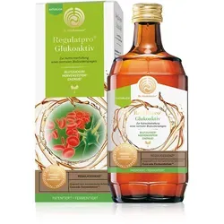 Dr. Niedermaier Regulatpro Glukoaktiv (350 ml) - Nahrungsergänzungsmittel zur Blutzuckerregulierung, vegan und frei von Farb- und Konservierungsstoffen