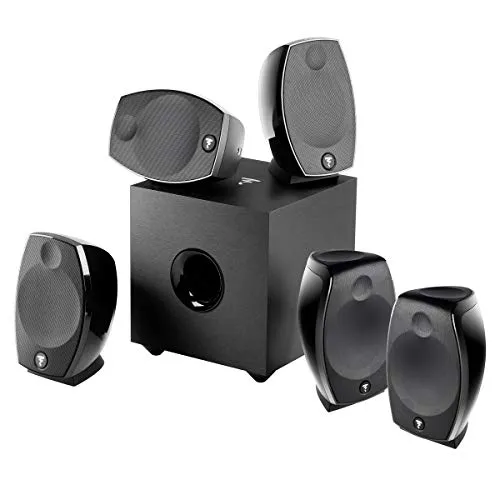 Focal SIB Evo 5.1.2 Dolby Atmos Lautsprecher-System - Fernseher & Heimkino - Erlebe 3D-Sound mit integriertem Dolby Atmos und DTS:X für ein immersives Surround-Erlebnis.