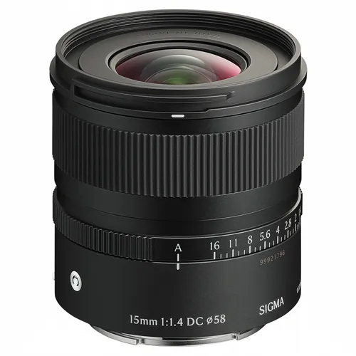 Sigma 15mm f/1,4 DC Contemporary für Fujifilm X