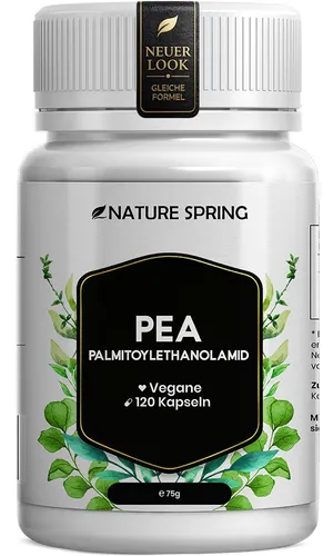 PEA Kapseln 500 mg – Hochdosiertes Palmitoylethanolamid – Premium Qualität – 120 Kapseln