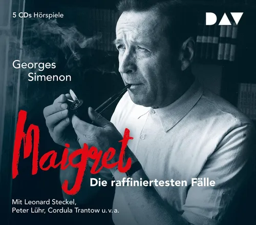 Maigret - Die raffiniertesten Fälle | Hörbuch von Georges Simenon - Fesselnde Kriminalgeschichten auf Audio CD, Spieldauer 327 Min., ideal für Krimi-Fans und Hörbuchliebhaber.