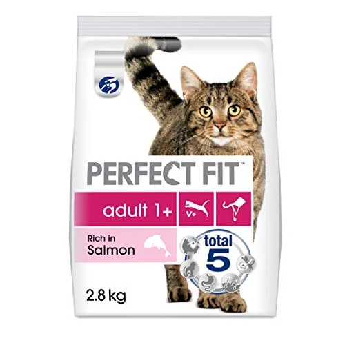 Perfect Fit Adult 1+ Katzenfutter - Beutelfutter für Katzen, speziell entwickelt für die Gesundheitsbedürfnisse erwachsener Katzen mit der Perfect Fit Total 5 Formel für mehr Lebensfreude und Beweglichkeit.