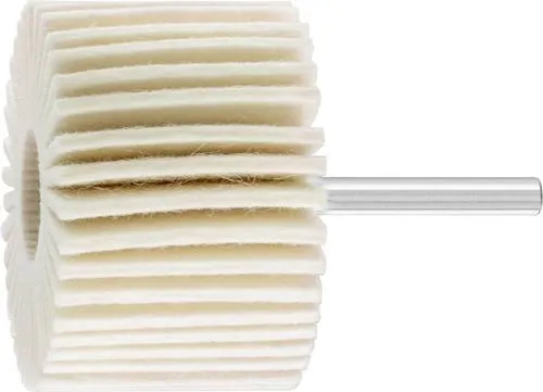 PFERD 44386040 Filzlamellenstift 60mm - 5 Stück - Feinschleifstifte für Vor- und Hochglanzpolitur, ideal für präzise Anwendungen an verschiedenen Materialien mit geringer thermischer Belastung.