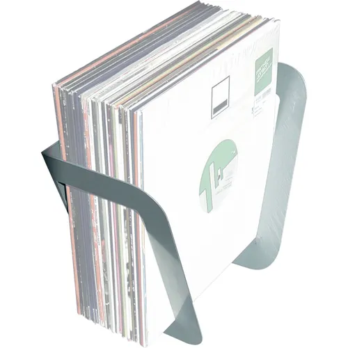 GLORIOUS Vinyl Set Holder superior - für bis zu 25 Schallplatten, massives Metall und stilvolles Design für DJ und Sammler
