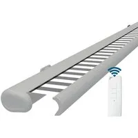 Eclipse Elektrische Kassettenmarkise 5x3m in Grau-Weiß in weiß von Eclipse