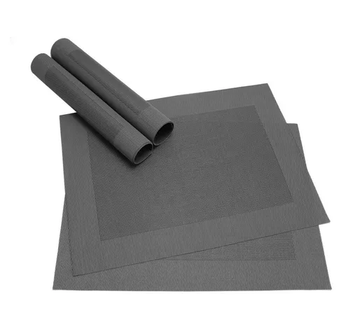 Tischsets Schwarz von matches21 HOME & HOBBY