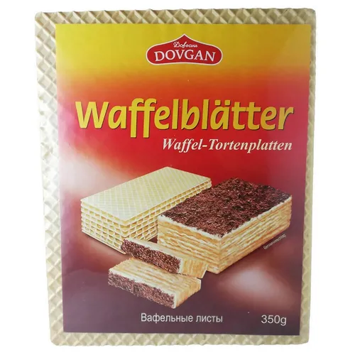 Dovgan Waffelblätter 10 Stück 350g