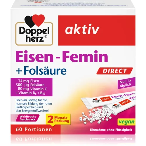 Doppelherz Eisen-Femin Direct Säckchen 20 St. von Doppelherz