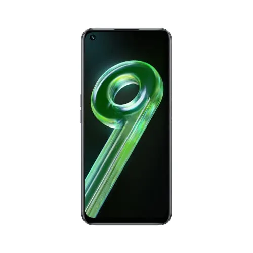 realme 9 5G - 4+64GB Smartphone, Snapdragon 695 5G-Prozessor, Ultraflüssiges 120-Hz-Display,50 MP KI-Dreifach-Kamera ,Starker 5000-mAh-Akku,Bis zu 7 GB Dynamisches RAM, Meteor Black