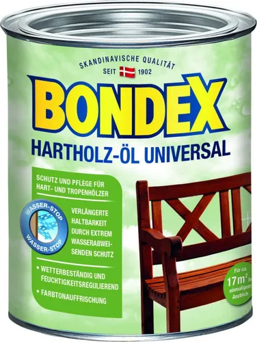 BONDEX Hartholz Öl Meranti 0,75 L von BONDEX