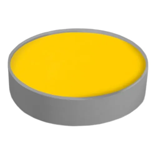 GRIMAS Water-Make-up Pure 60ml, signalgelb, professionelle Wasserschminke für Gesicht und Körper, schnell trocknend, sehr hautfreundlich, matt deckend