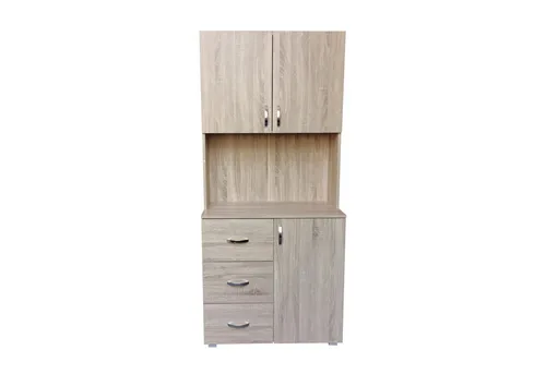 HTI-Living Hochschrank Küchenschrank Sonoma Blanca in beige von HTI-Line