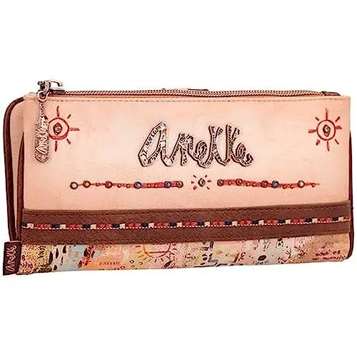 Anekke Damen Große, Flexible Weiche Geldbörse, bunt