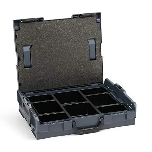 Bosch Sortimo L-Boxx 102 anthrazit mit Einsatz 8-fach